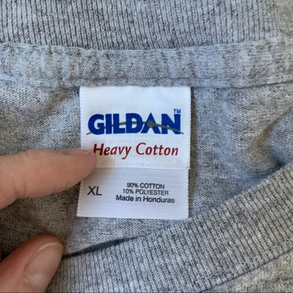 Gildan Bayside High School Tigers Gray T-Shirt XL - Picture 3 of 5